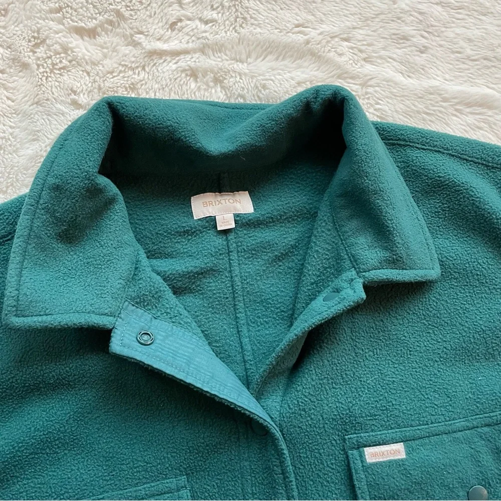Brixton Fleece Shacket, large - Picture 3 of 8